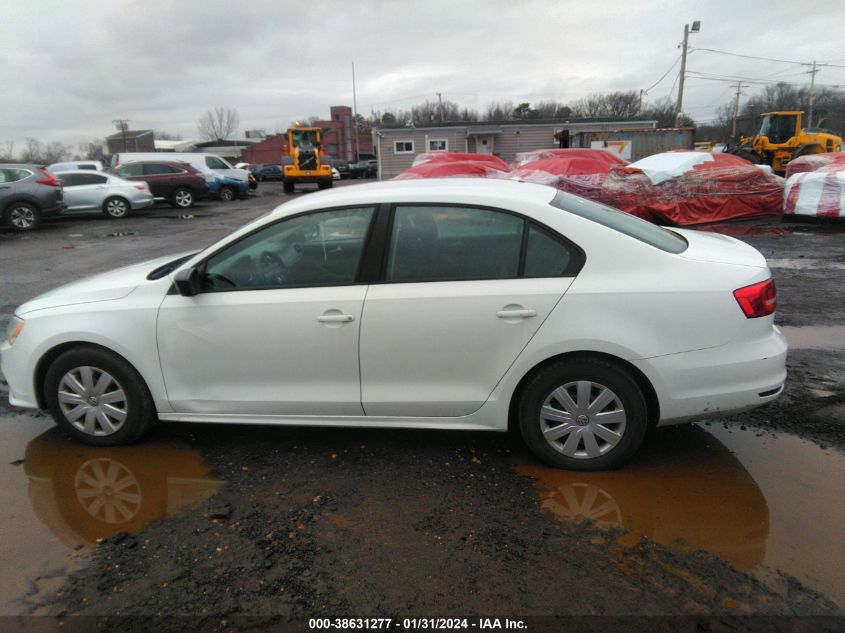2015 VOLKSWAGEN JETTA 2.0L S - 3VW2K7AJ0FM306301