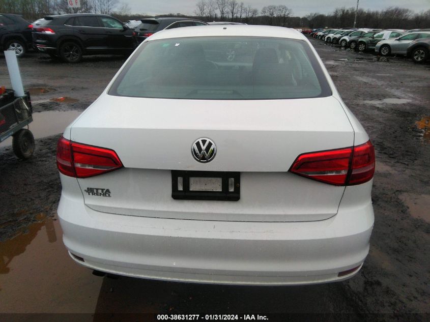 2015 VOLKSWAGEN JETTA 2.0L S - 3VW2K7AJ0FM306301