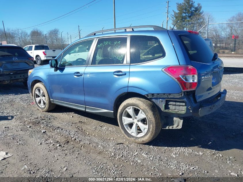 2015 SUBARU FORESTER 2.5I PREMIUM - JF2SJADC4FH826944