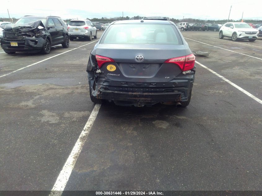 2017 TOYOTA COROLLA LE - 2T1BURHE1HC825385