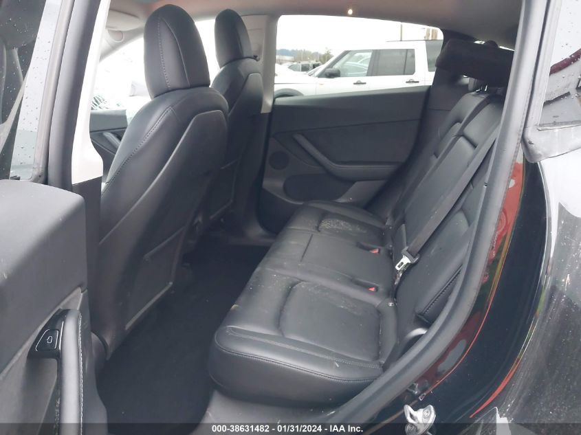 2021 TESLA MODEL Y LONG RANGE DUAL MOTOR ALL-WHEEL DRIVE - 5YJYGDEEXMF078206