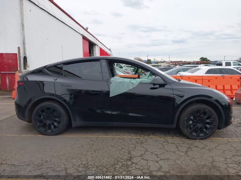2021 TESLA MODEL Y LONG RANGE DUAL MOTOR ALL-WHEEL DRIVE - 5YJYGDEEXMF078206