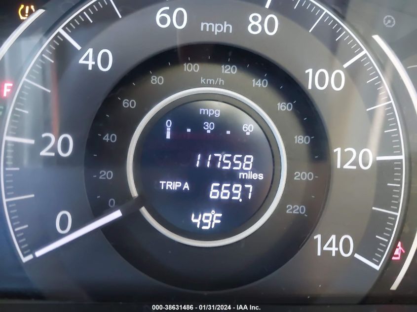 2015 HONDA CR-V EXL - 5J6RM4H76FL013664
