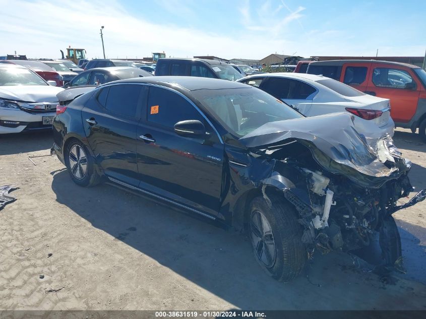 2013 KIA OPTIMA HYBRID LX - KNAGM4AD1D5043540