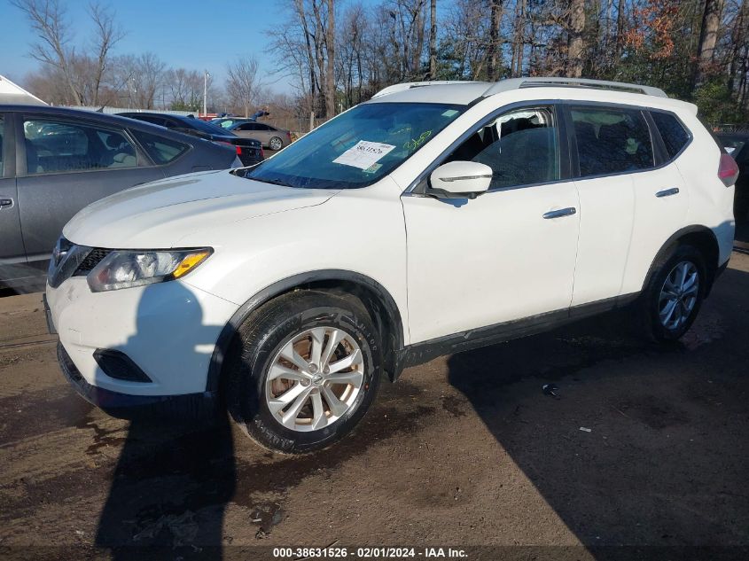 2015 NISSAN ROGUE S/SL/SV - 5N1AT2MV6FC755234