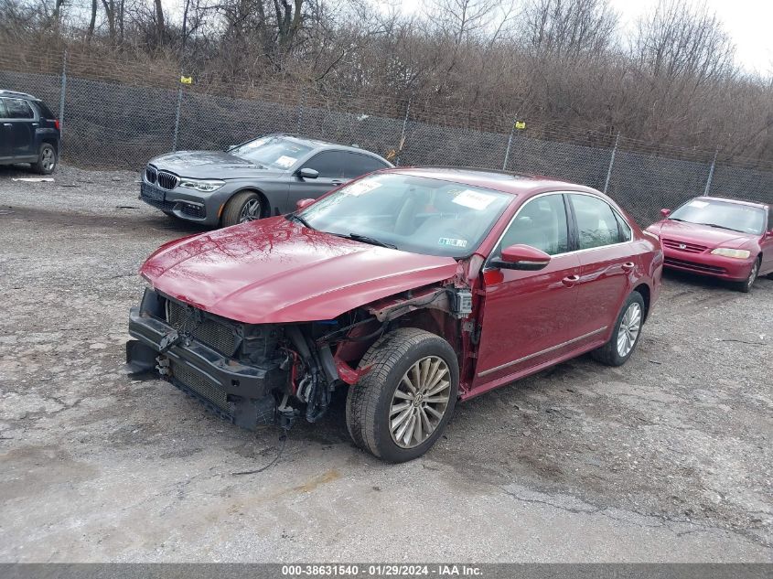 2017 VOLKSWAGEN PASSAT 1.8T SE - 1VWBT7A37HC026457