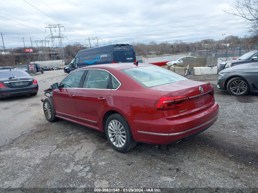 2017 VOLKSWAGEN PASSAT 1.8T SE - 1VWBT7A37HC026457