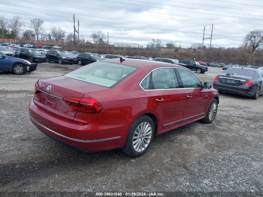 2017 VOLKSWAGEN PASSAT 1.8T SE - 1VWBT7A37HC026457