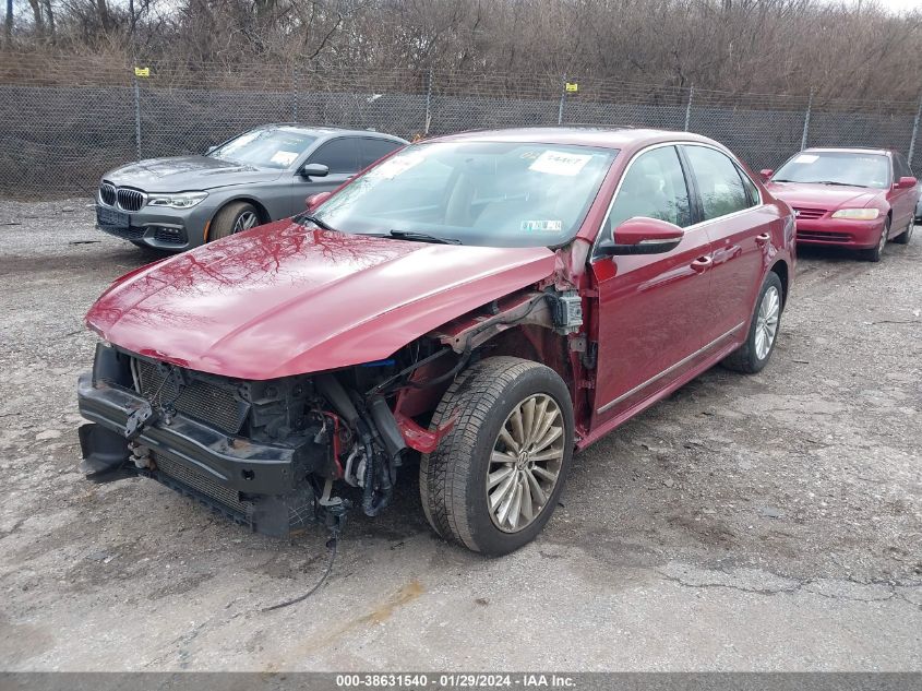 2017 VOLKSWAGEN PASSAT 1.8T SE - 1VWBT7A37HC026457