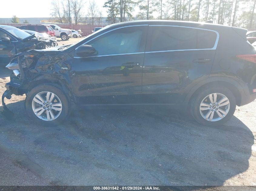 2017 KIA SPORTAGE LX - KNDPMCAC2H7130782
