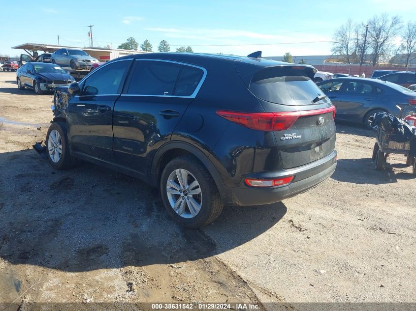 2017 KIA SPORTAGE LX - KNDPMCAC2H7130782