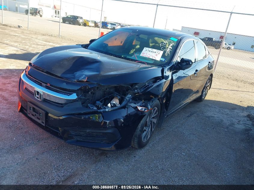 2017 HONDA CIVIC EX - 19XFC2F75HE028655