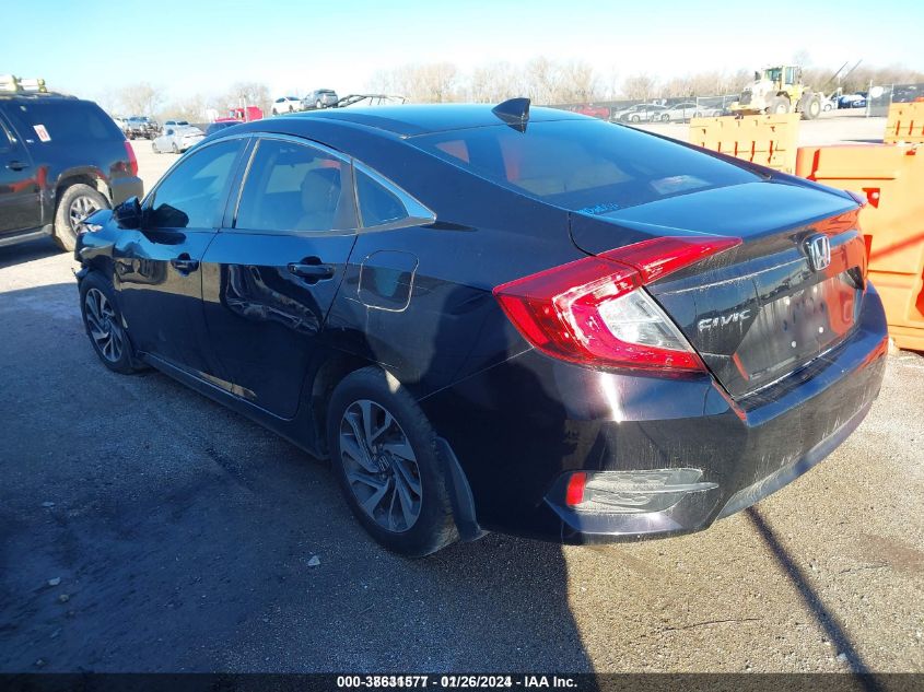2017 HONDA CIVIC EX - 19XFC2F75HE028655