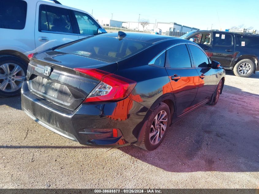 2017 HONDA CIVIC EX - 19XFC2F75HE028655