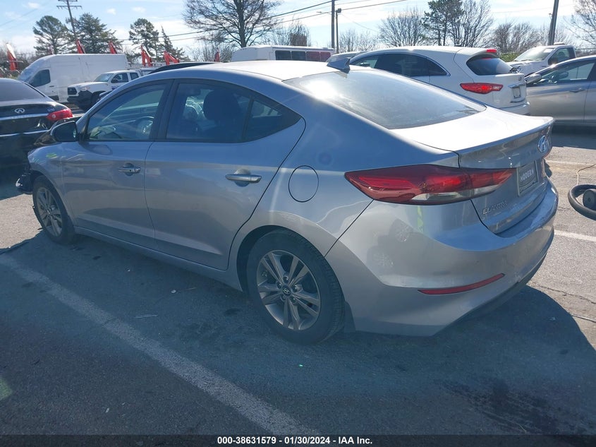 VIN 5NPD84LF8HH211222 2017 HYUNDAI ELANTRA SE/VALUE/LIMITED