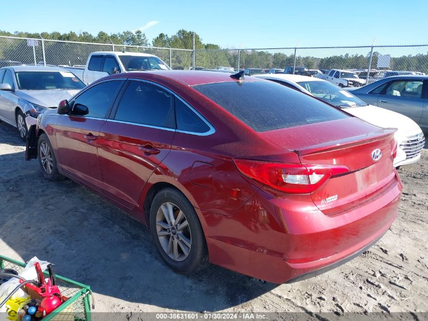 2016 HYUNDAI SONATA SE - 5NPE24AF3GH419614