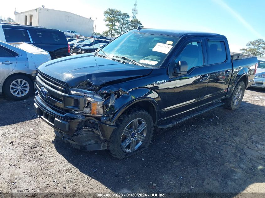 2020 FORD F-150 XLT - 1FTEW1EP0LFA70566