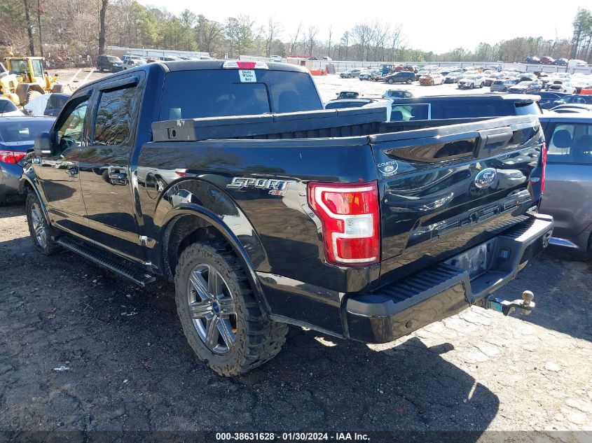 2020 FORD F-150 XLT - 1FTEW1EP0LFA70566