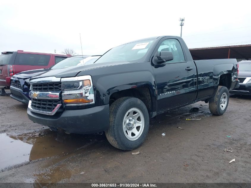 2018 CHEVROLET SILVERADO 1500 WT - 1GCNCNEH8JZ221691