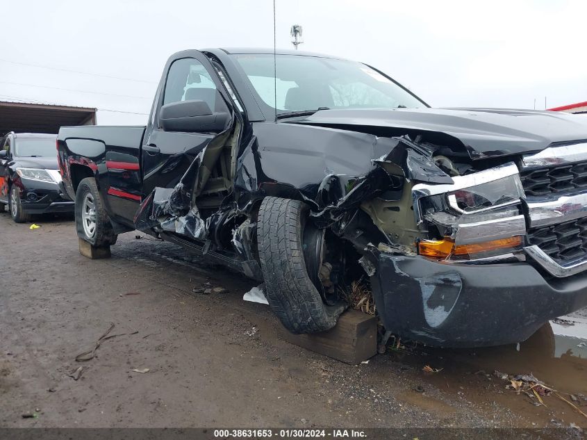 2018 CHEVROLET SILVERADO 1500 WT - 1GCNCNEH8JZ221691