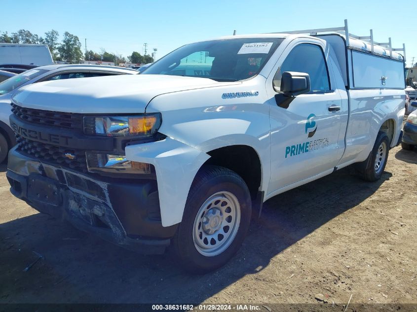2019 CHEVROLET SILVERADO 1500 WORK TRUCK - 3GCNWAEH5KG277377