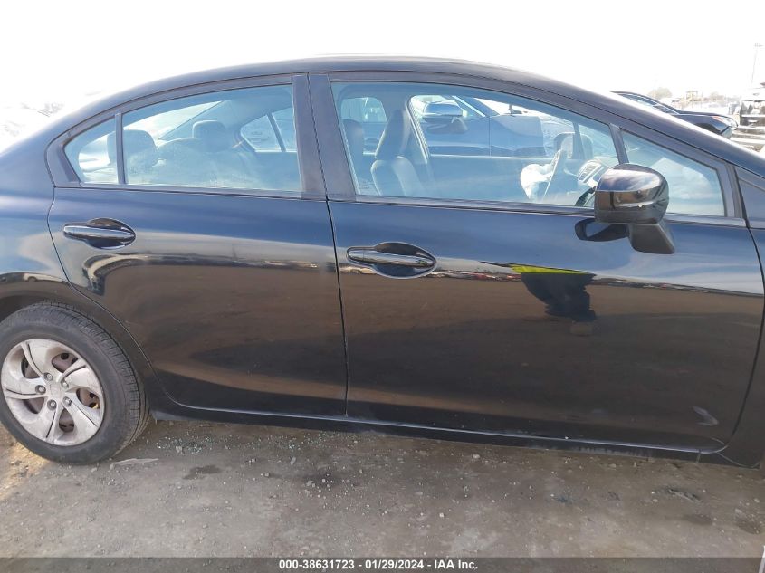 2014 HONDA CIVIC LX - 19XFB2F52EE259588
