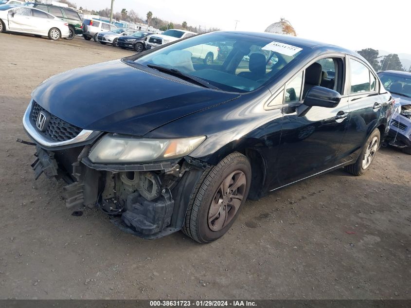 2014 HONDA CIVIC LX - 19XFB2F52EE259588