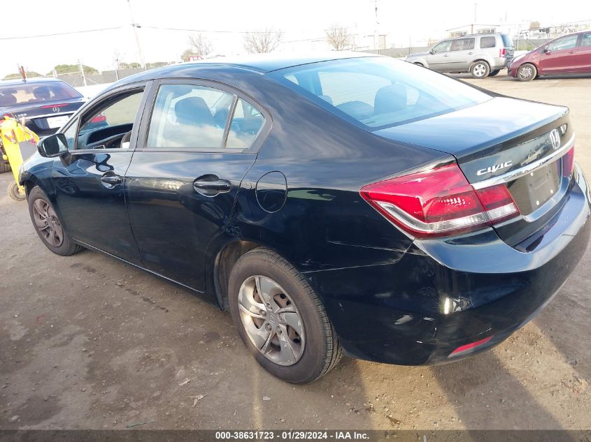 2014 HONDA CIVIC LX - 19XFB2F52EE259588