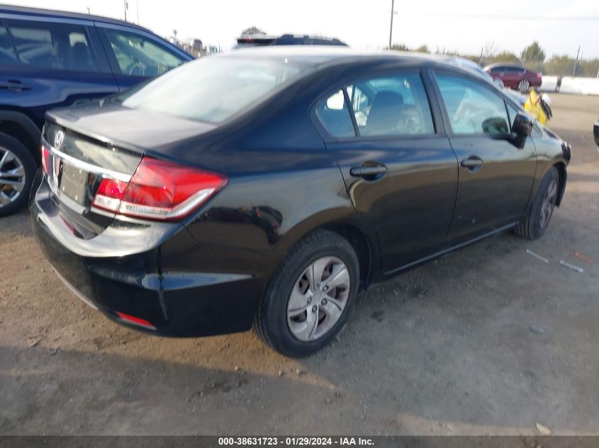 2014 HONDA CIVIC LX - 19XFB2F52EE259588