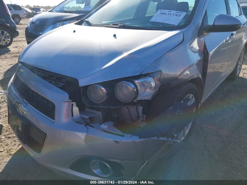 2013 CHEVROLET SONIC LT AUTO - 1G1JC5SHXD4138776