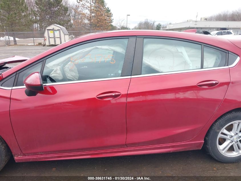 2017 CHEVROLET CRUZE LT AUTO - 3G1BE6SM2HS571533