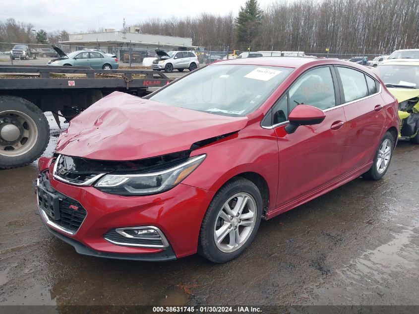 2017 CHEVROLET CRUZE LT AUTO - 3G1BE6SM2HS571533