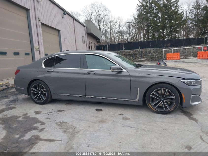 2020 BMW 750 XI WBA7U2C09LGM29897