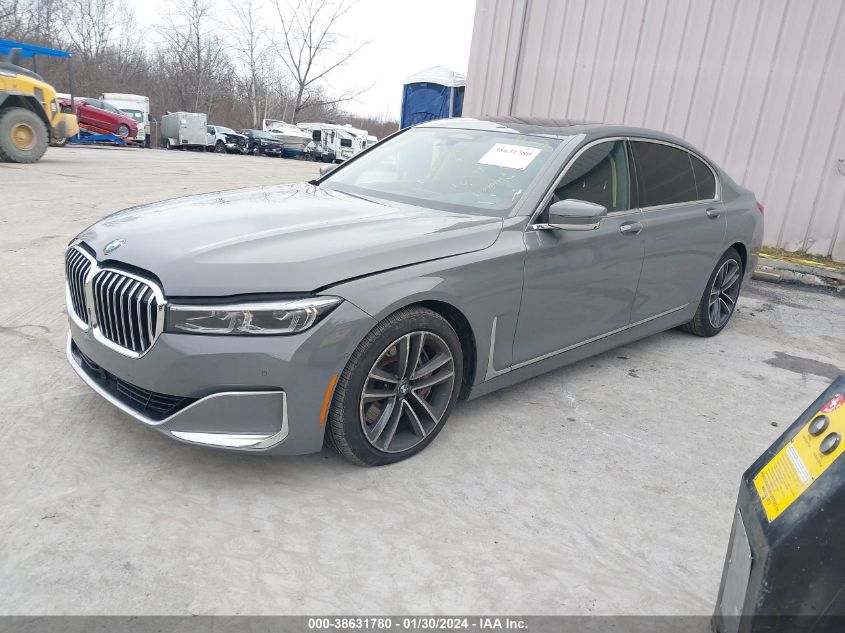 2020 BMW 750 XI WBA7U2C09LGM29897