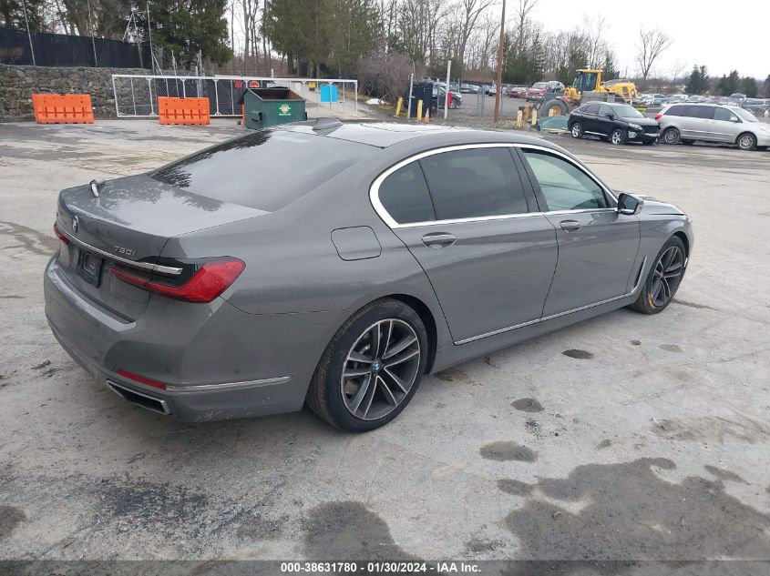 2020 BMW 750 XI - WBA7U2C09LGM29897