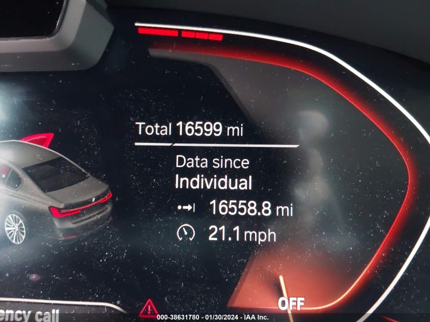 2020 BMW 750 XI WBA7U2C09LGM29897