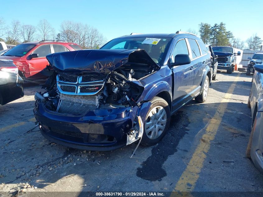 2019 DODGE JOURNEY SE VALUE PACKAGE - 3C4PDCAB1KT866865