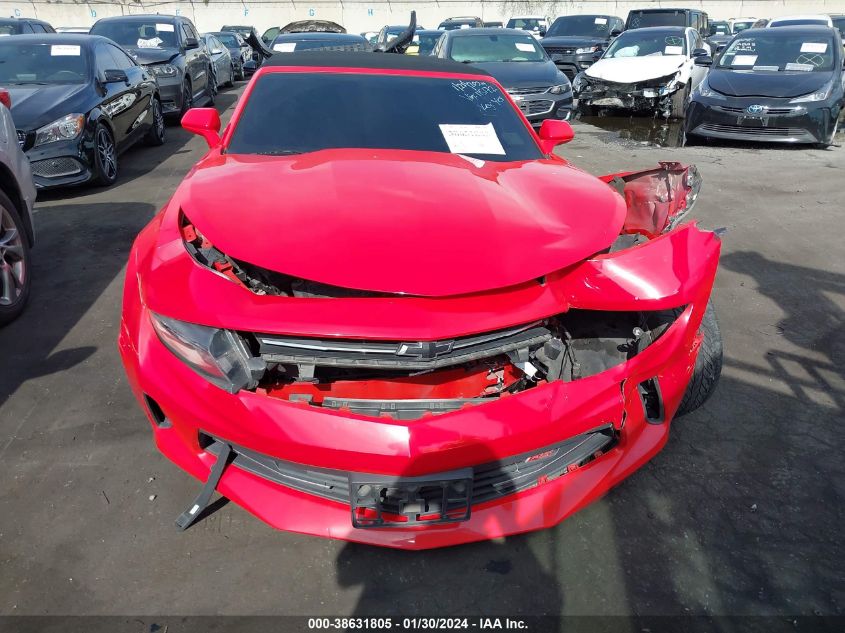 2017 CHEVROLET CAMARO LT - 1G1FD3DSXH0115172