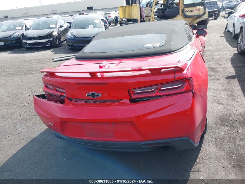 2017 CHEVROLET CAMARO LT - 1G1FD3DSXH0115172