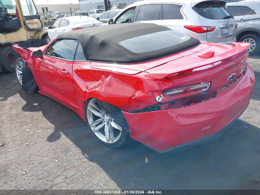 2017 CHEVROLET CAMARO LT - 1G1FD3DSXH0115172