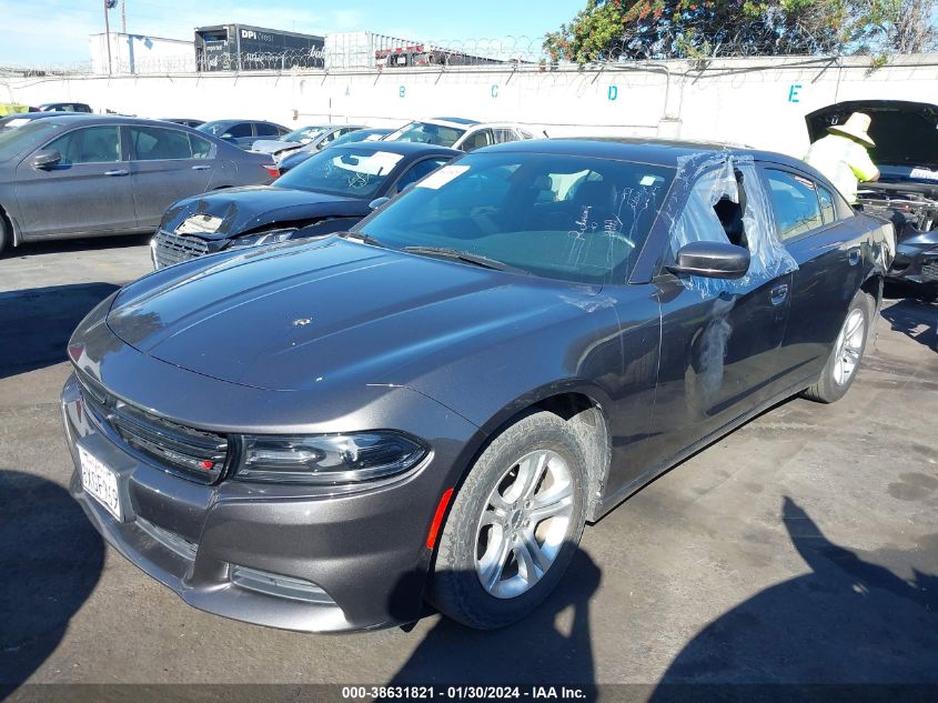 2020 DODGE CHARGER SXT RWD - 2C3CDXBG6LH143771