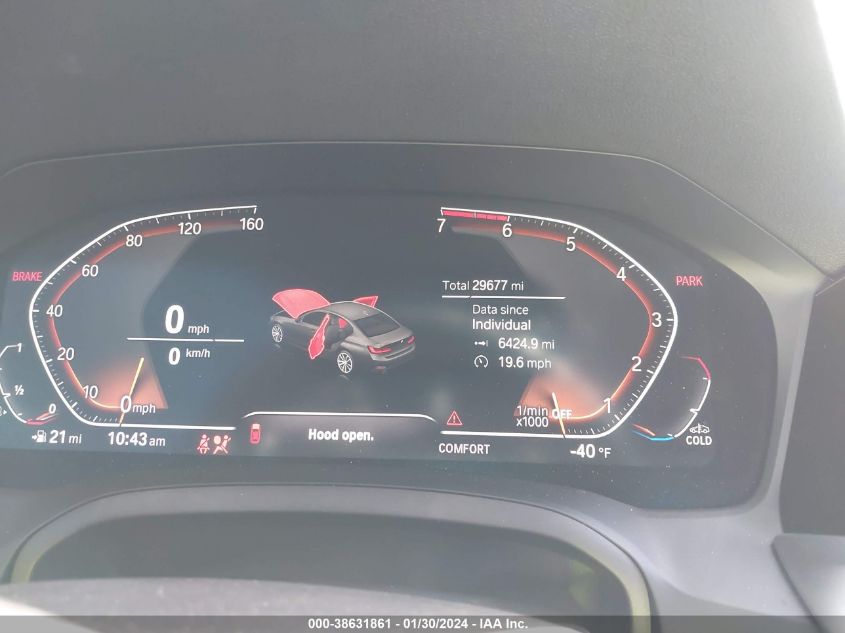 2021 BMW 330I - 3MW5R1J00M8C02099