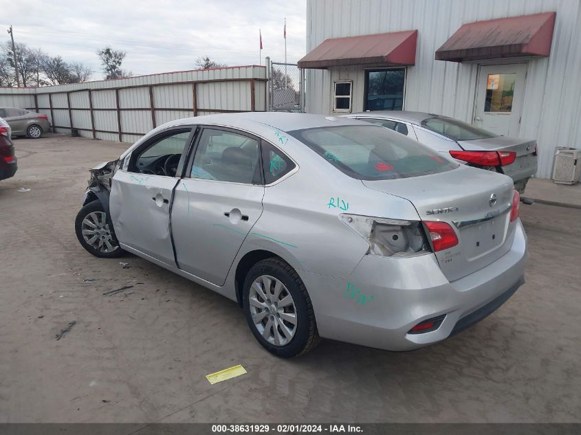 2017 NISSAN SENTRA S/SV/SR/SL - 3N1AB7AP0HY348923
