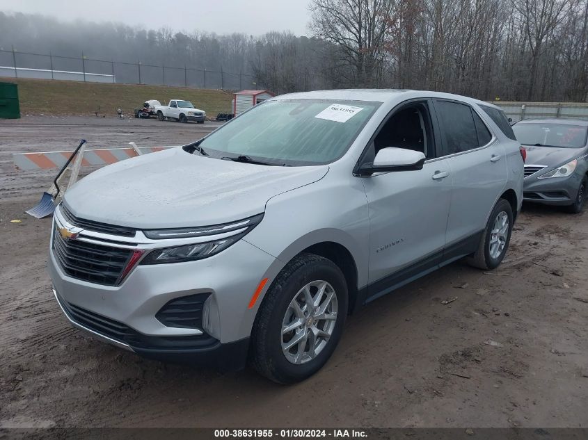 2022 CHEVROLET EQUINOX LT - 2GNAXTEV0N6135880
