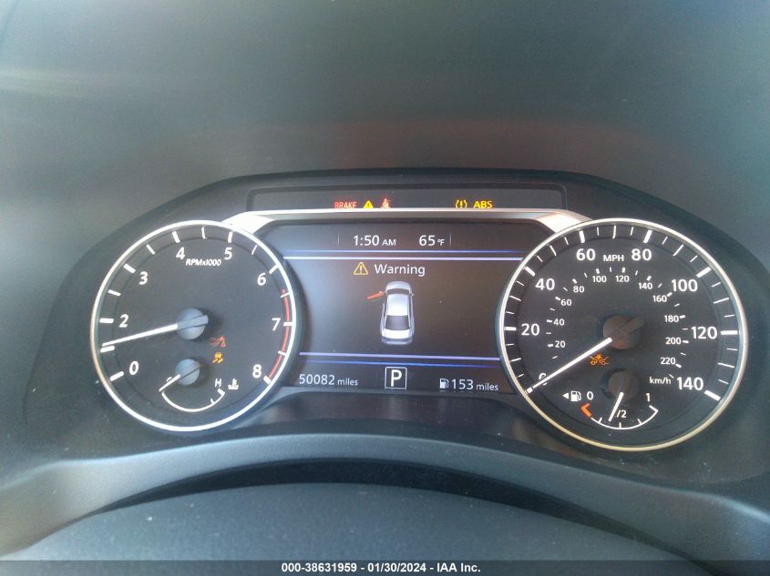 2022 NISSAN ALTIMA SV FWD - 1N4BL4DVXNN399688