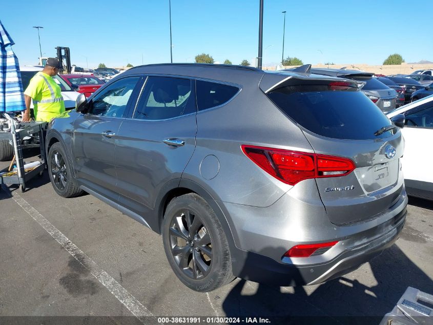 2017 HYUNDAI SANTA FE SPORT 2.0T ULTIMATE - 5XYZW4LA0HG401717