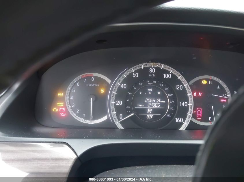 2016 HONDA ACCORD EXL - 1HGCR2F80GA023733