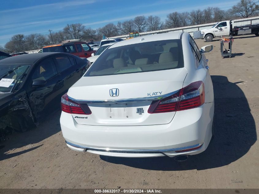 2017 HONDA ACCORD EXL - 1HGCR2F86HA071836