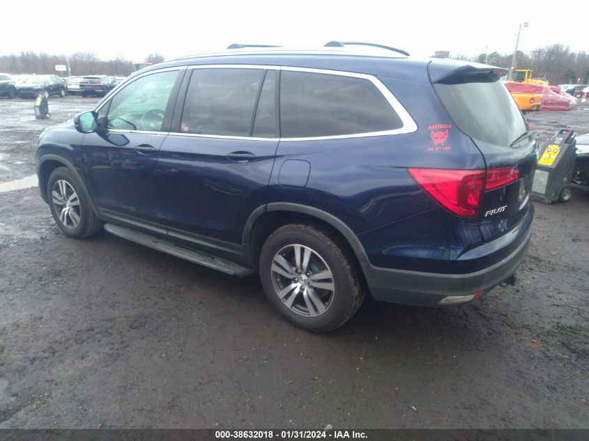 2016 HONDA PILOT EX-L - 5FNYF6H64GB043457