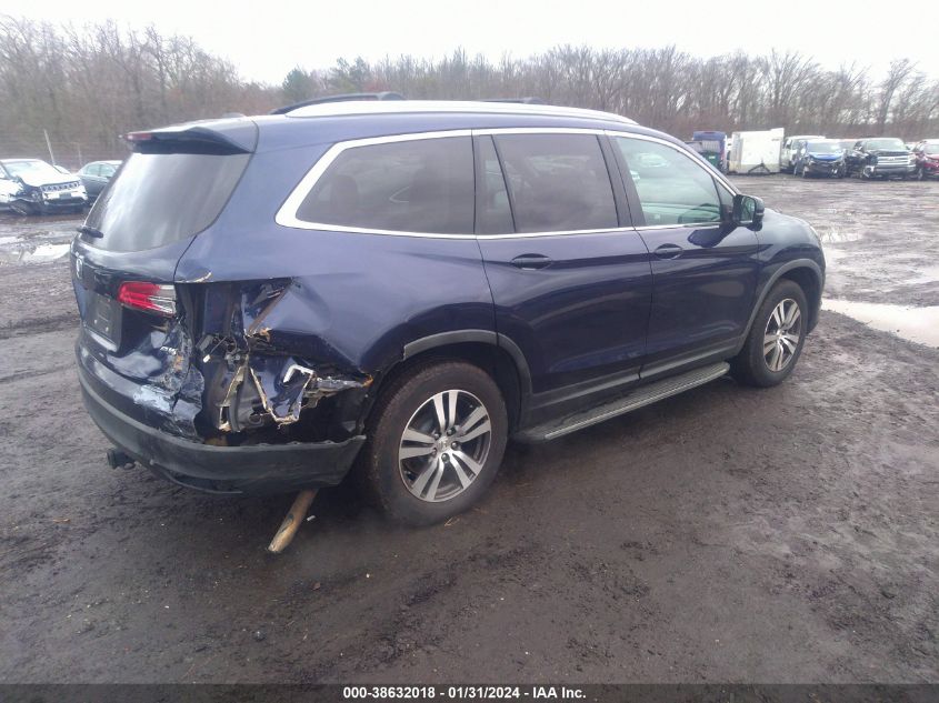 2016 HONDA PILOT EX-L - 5FNYF6H64GB043457